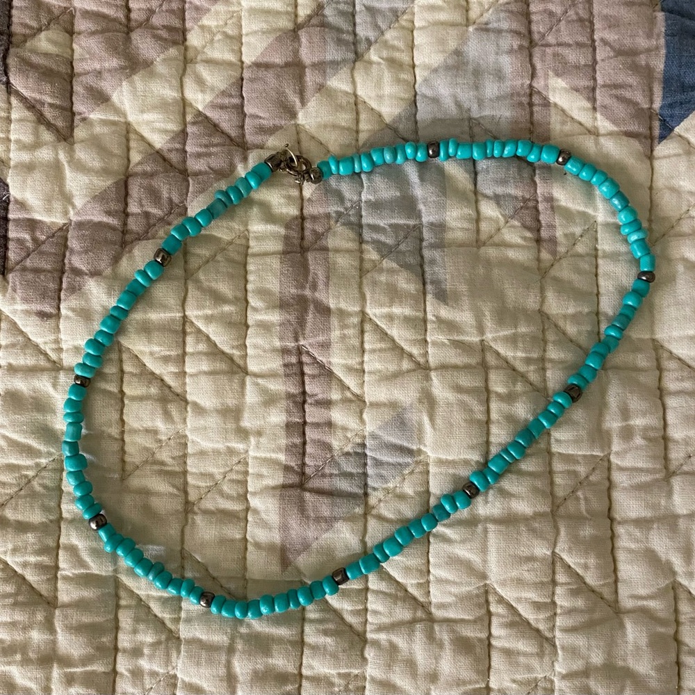 Turquoise Beaded Necklace